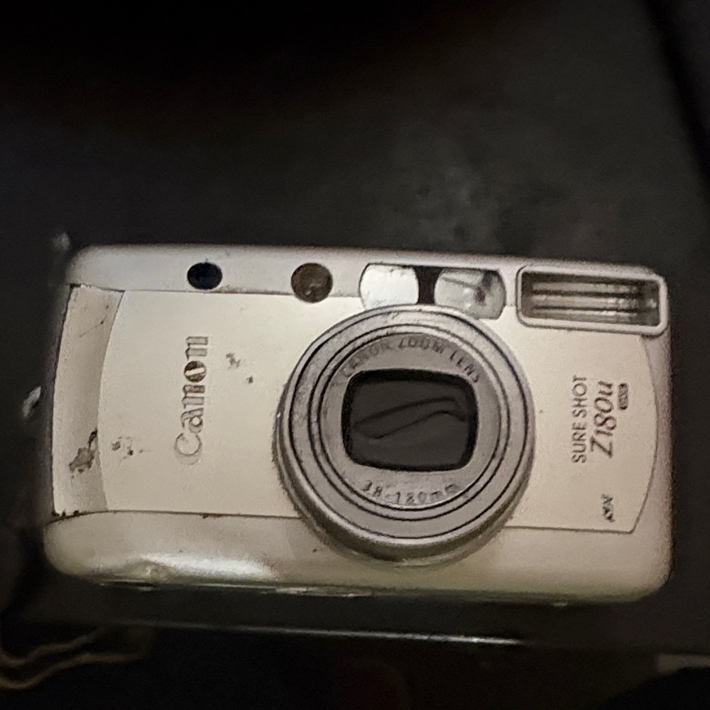 Canon Sure Shot z180u Camera Untested For Parts Only